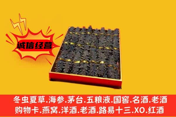 昌吉市阜康市回收海参